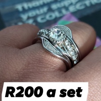 Wedding ring set (2 Piece)